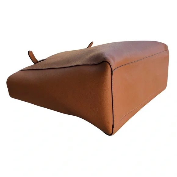 Tory Burch Cardamom Extra Large Zippered Tote Excellent Condition HP - Picture 9 of 17